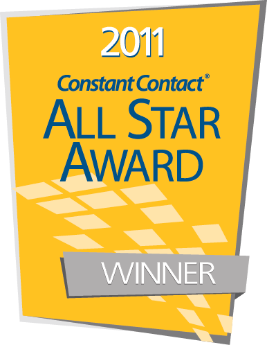 Constant Contact All Star Award Winner