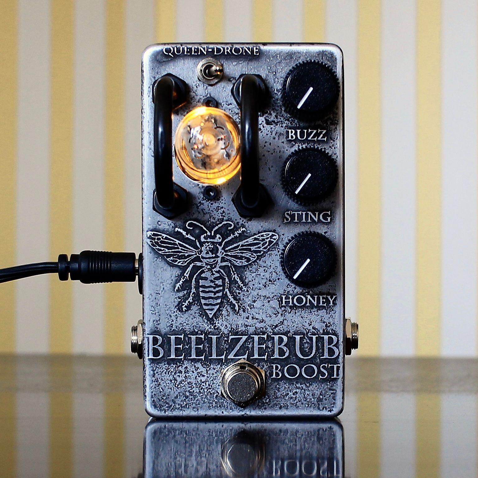 ギター BEELZEBUB BOOST Triode Pedals Beelzebub」「Leviathan」！細かいエッチングを施