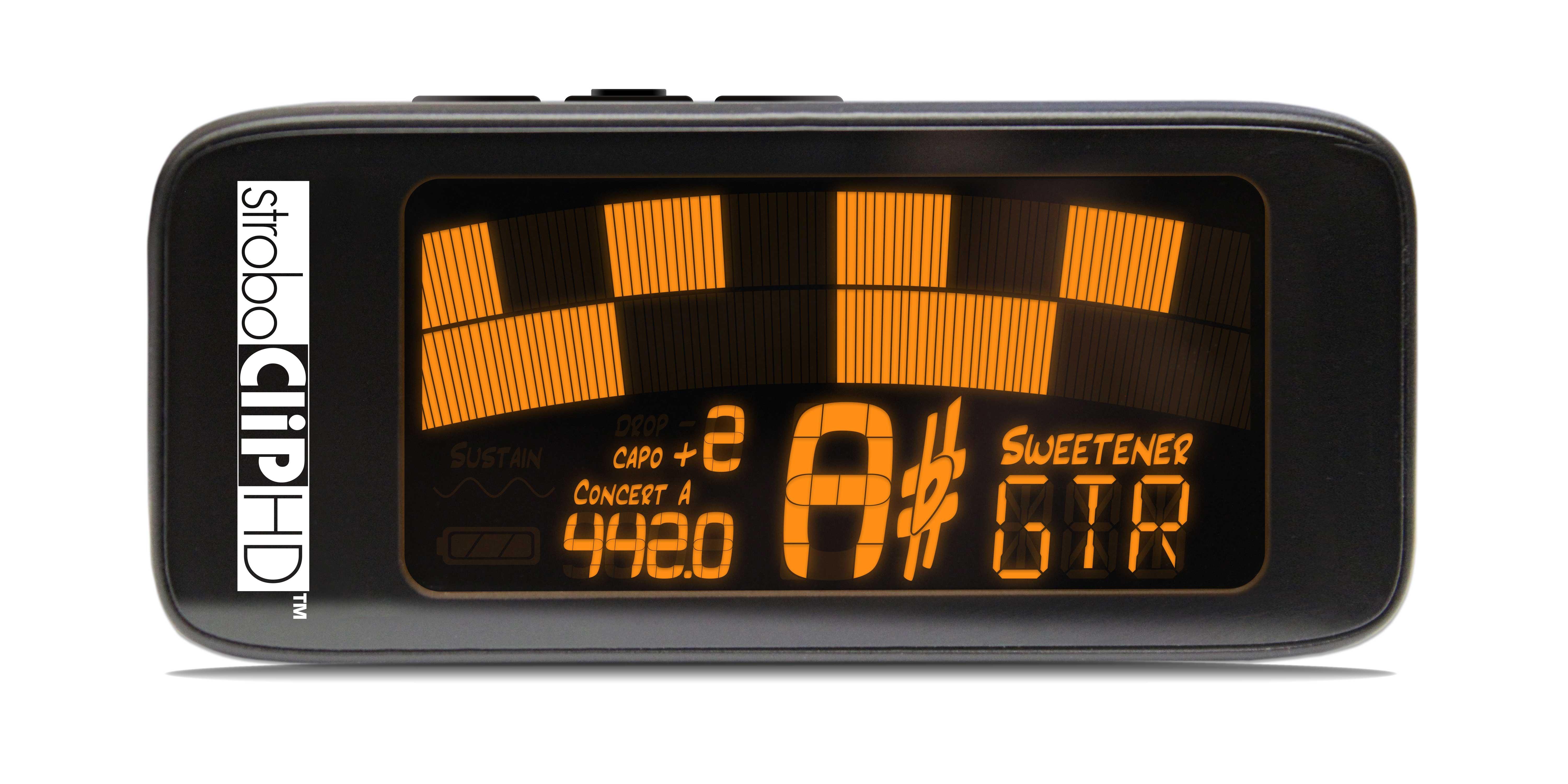 Peterson StroboClip HD ClipOn Strobe Tuner Axe... And You Shall Receive