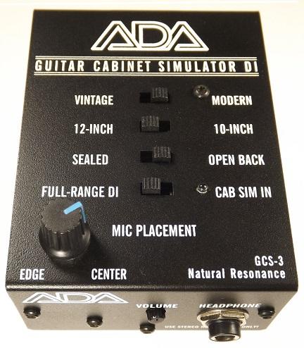 A Da Gcs 3 Guitar Cabinet Simulator