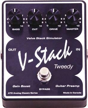 V-Stack Valve Stack Simulator ギターエフェクター ATD V-Stack | Axe And You Shall Receive