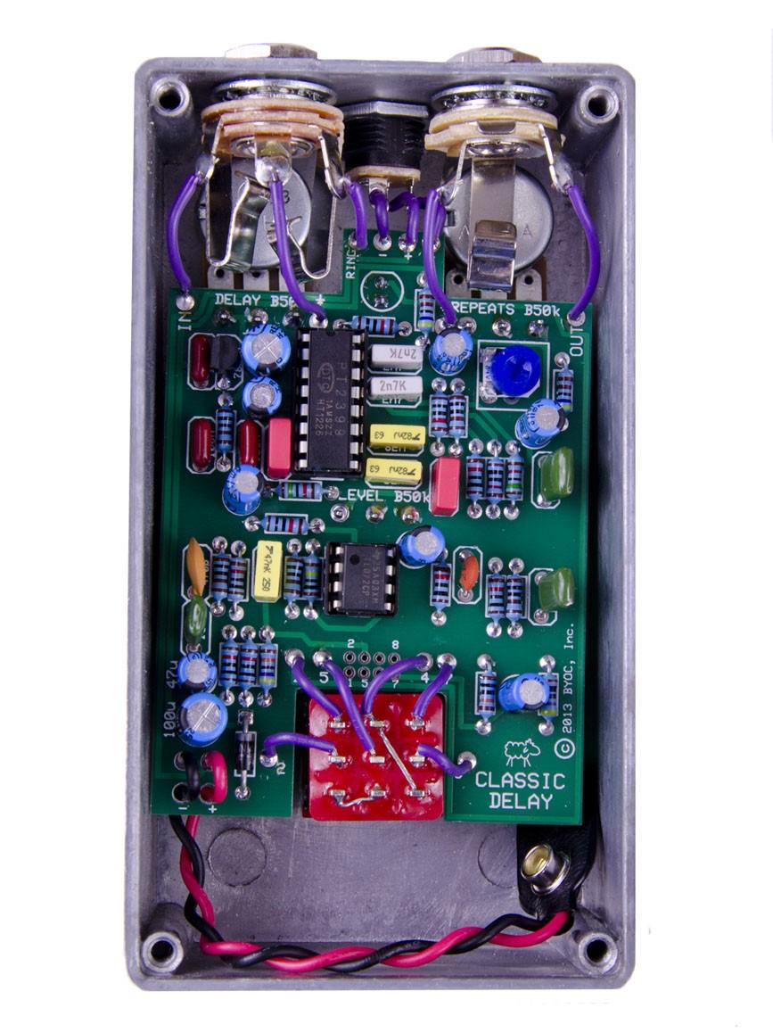 BYOC Analog Vibrato 制作キット 組み立て調整済み B.Y.O.C. Classic Delay Kit | Axe And You Shall Receive
