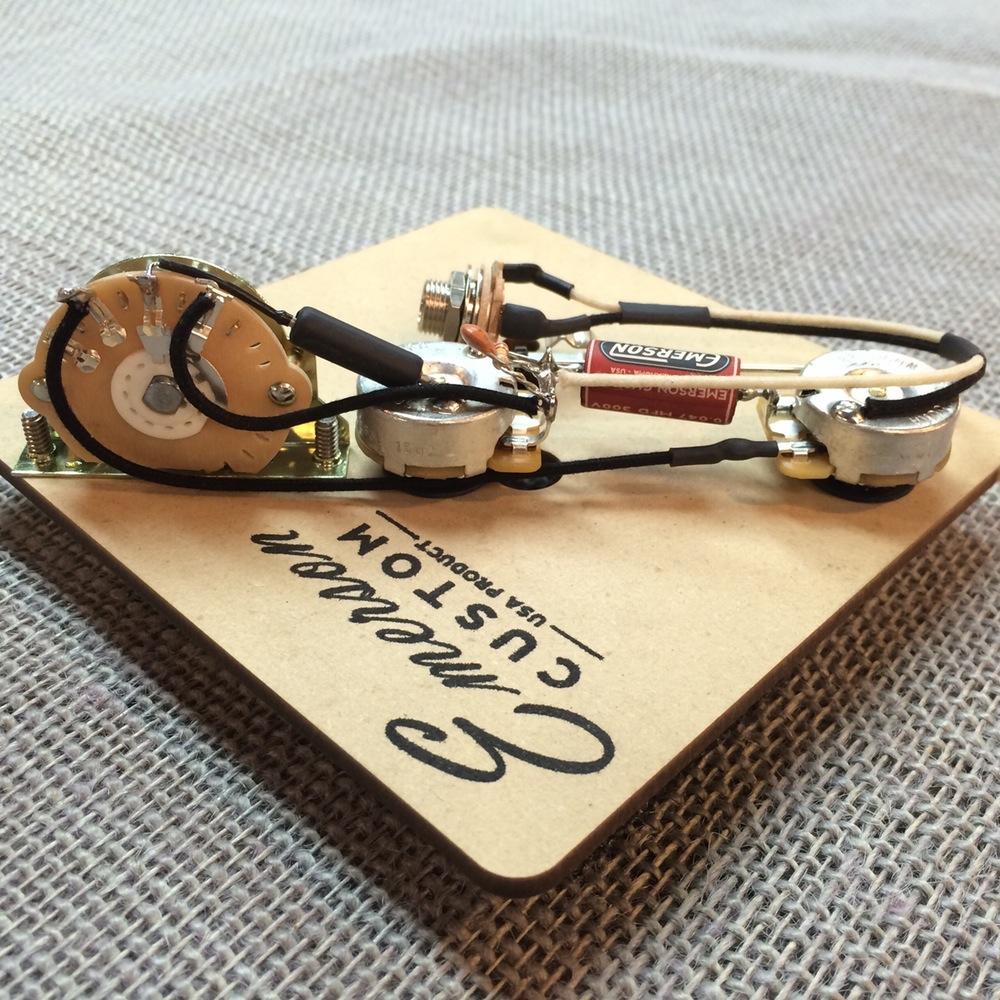 Emerson Custom 3 Way Esquire Prewired Kit E3 500k Axe And You Shall Receive
