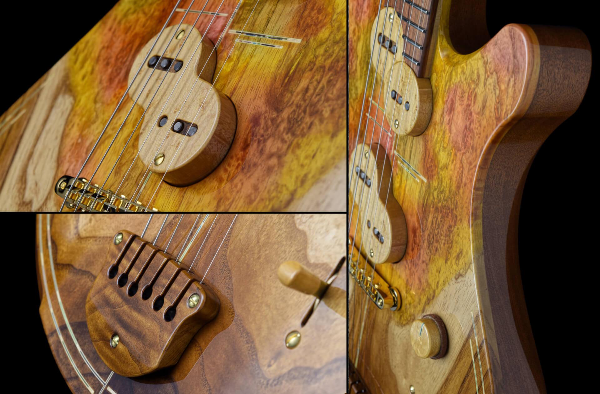 Jersey Girl Homemade Guitars Tapa - TapRoot | Axe And You