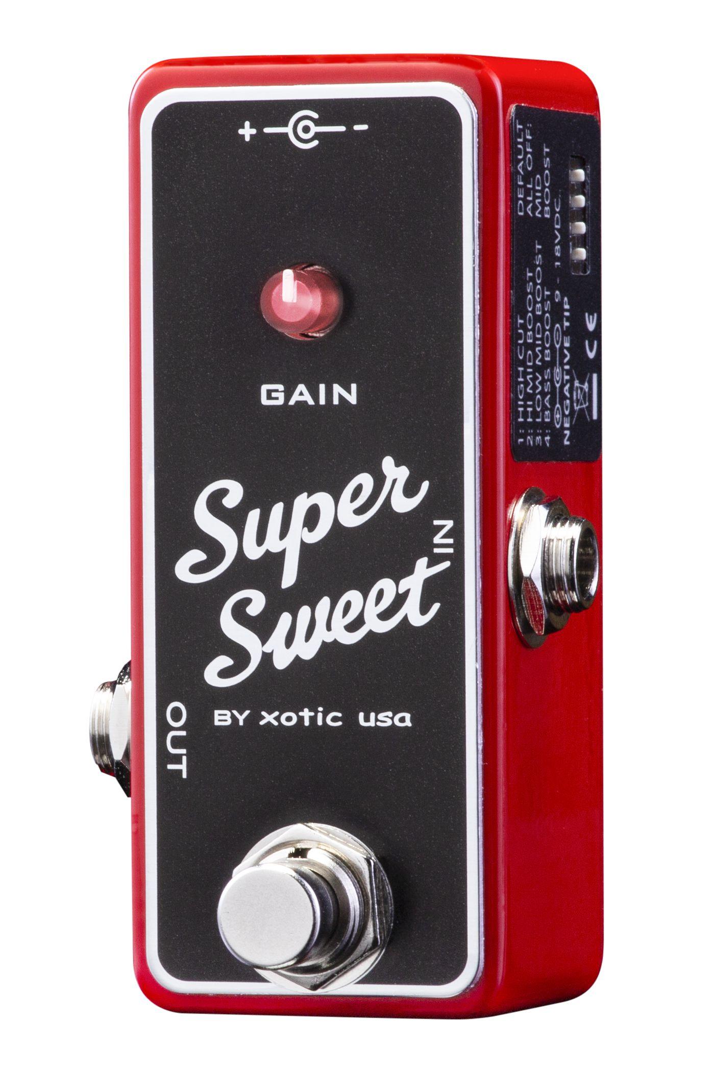 本日限定セール 美品 高音質 Xotic Super Sweet Booster Super Sweet Booster | Xotic Online Shop - Artists and End-users