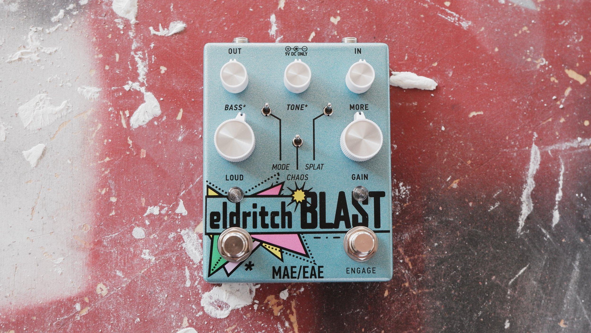 【FUZZ】Eldritch blast v3【EAE】 EAE+MAE Eldritch Blast V3 Fuzz ~ Baritone Guitar Demo - YouTube