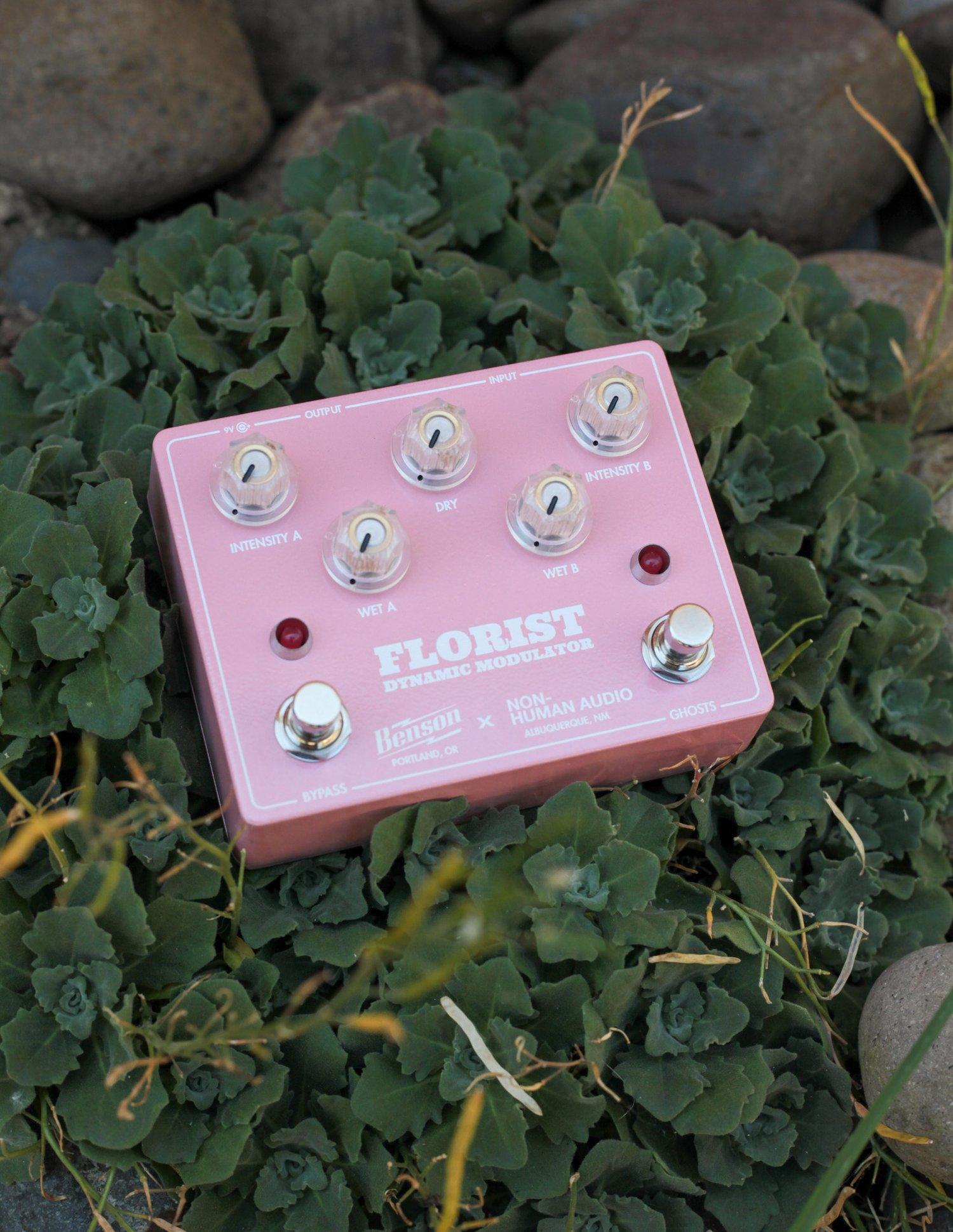 ギター Benson FLORIST Benson Amps x Non-Human Audio Florist Dynamic Modulator -Pink