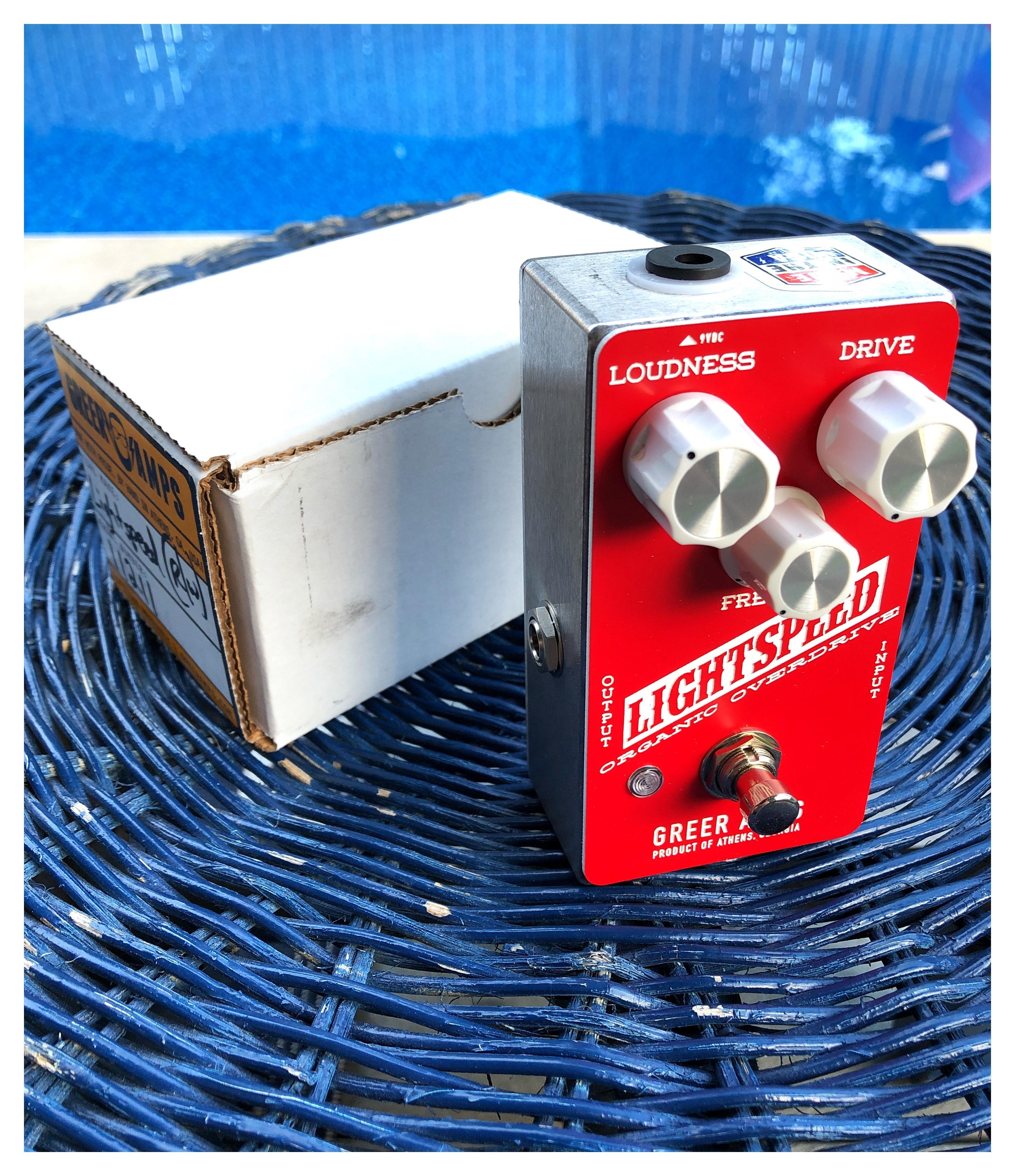 Greer Amps Lightspeed Organic Overdrive (Limited Edition Greer Amps Lightspeed Organic Overdrive (Limited Edition
