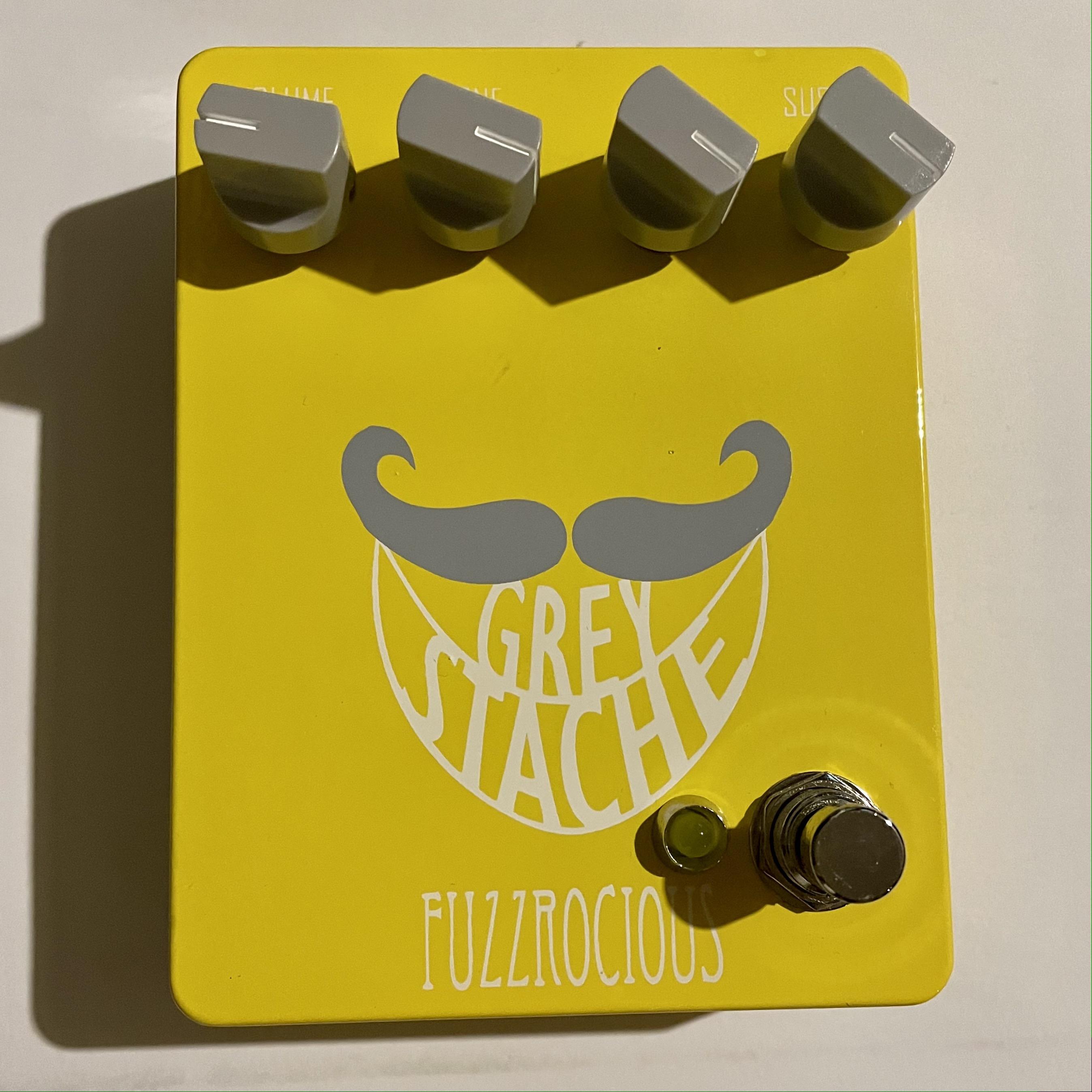 Fuzzrocious Pedals GREY STACHE | Axe And You Shall Receive