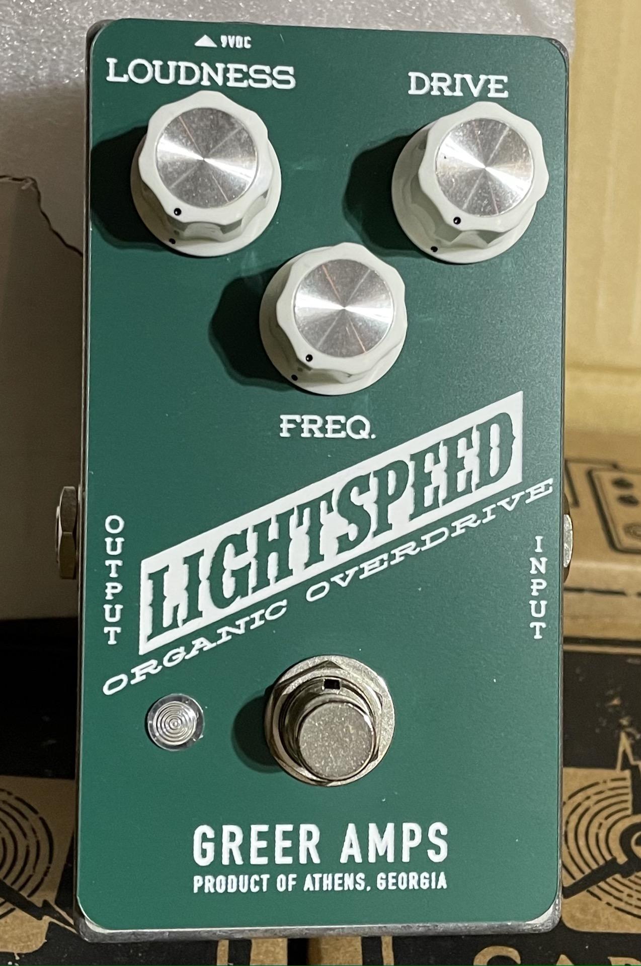 Greer Amps Lightspeed Organic Overdrive (Limited Edition Greer Amps Lightspeed Organic Overdrive (Limited Edition