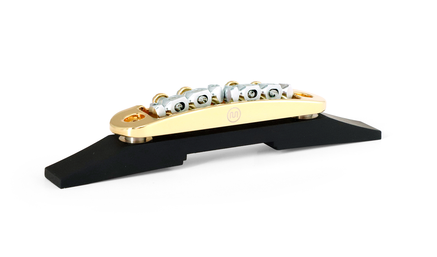 Mastery M10.2G Archtop Bridge - Gold | Axe... And You Shall Receive