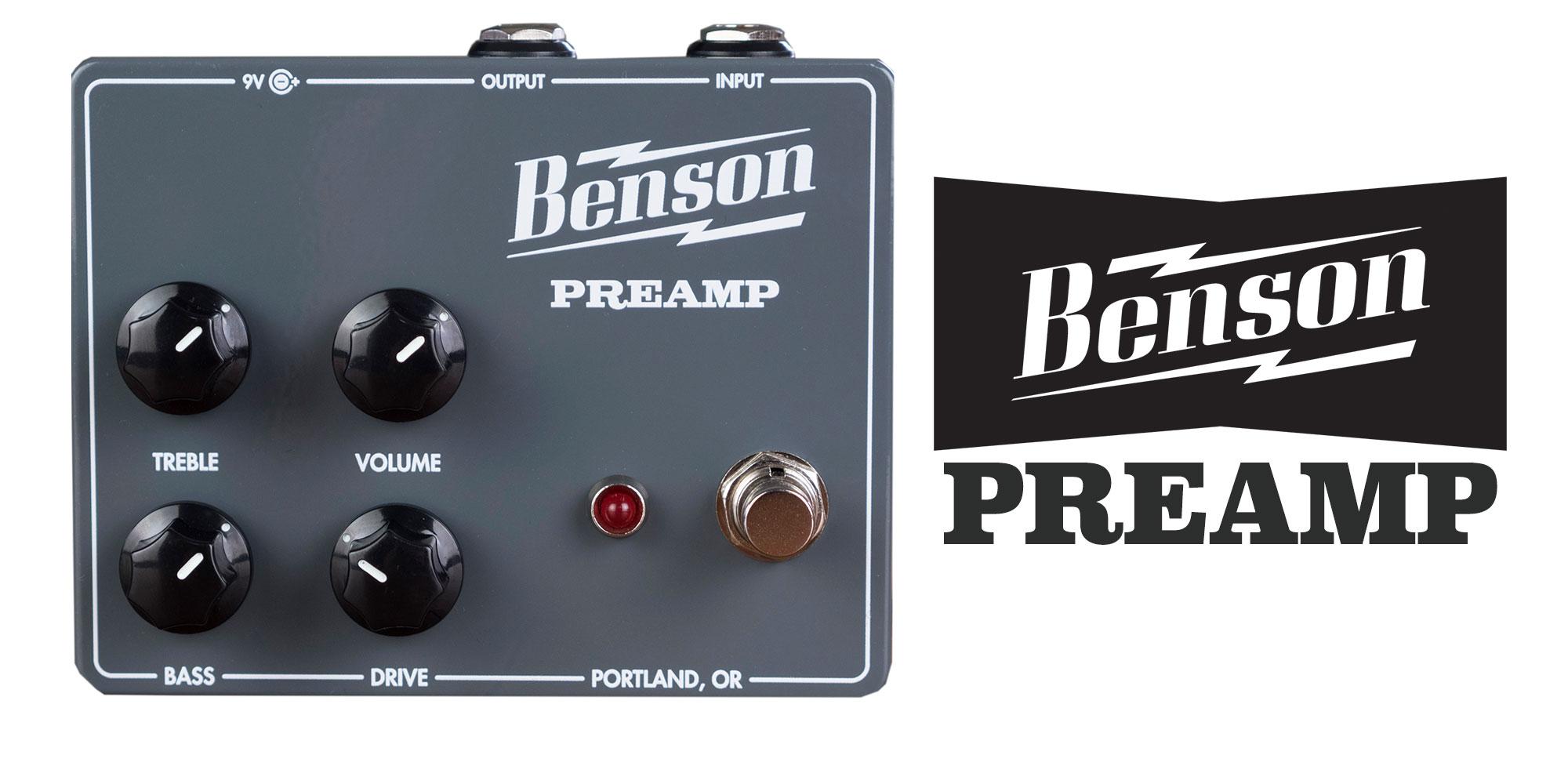 Benson Amps Preamp Axe... And You Shall Receive