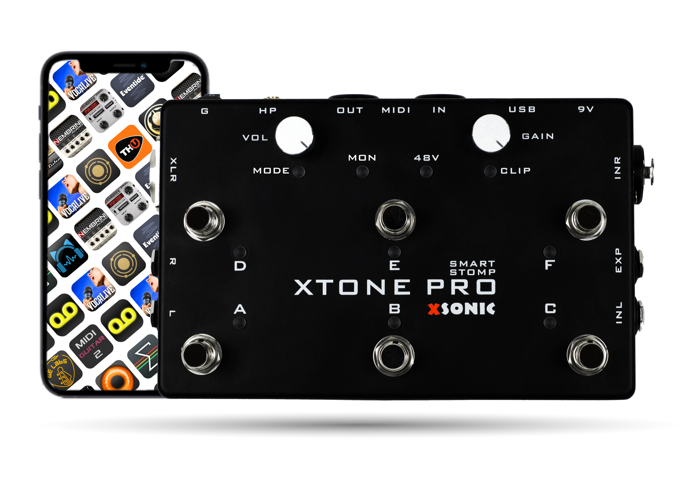 XSonic Audio XTONE Pro Professional Smart Audio Interface | Axe