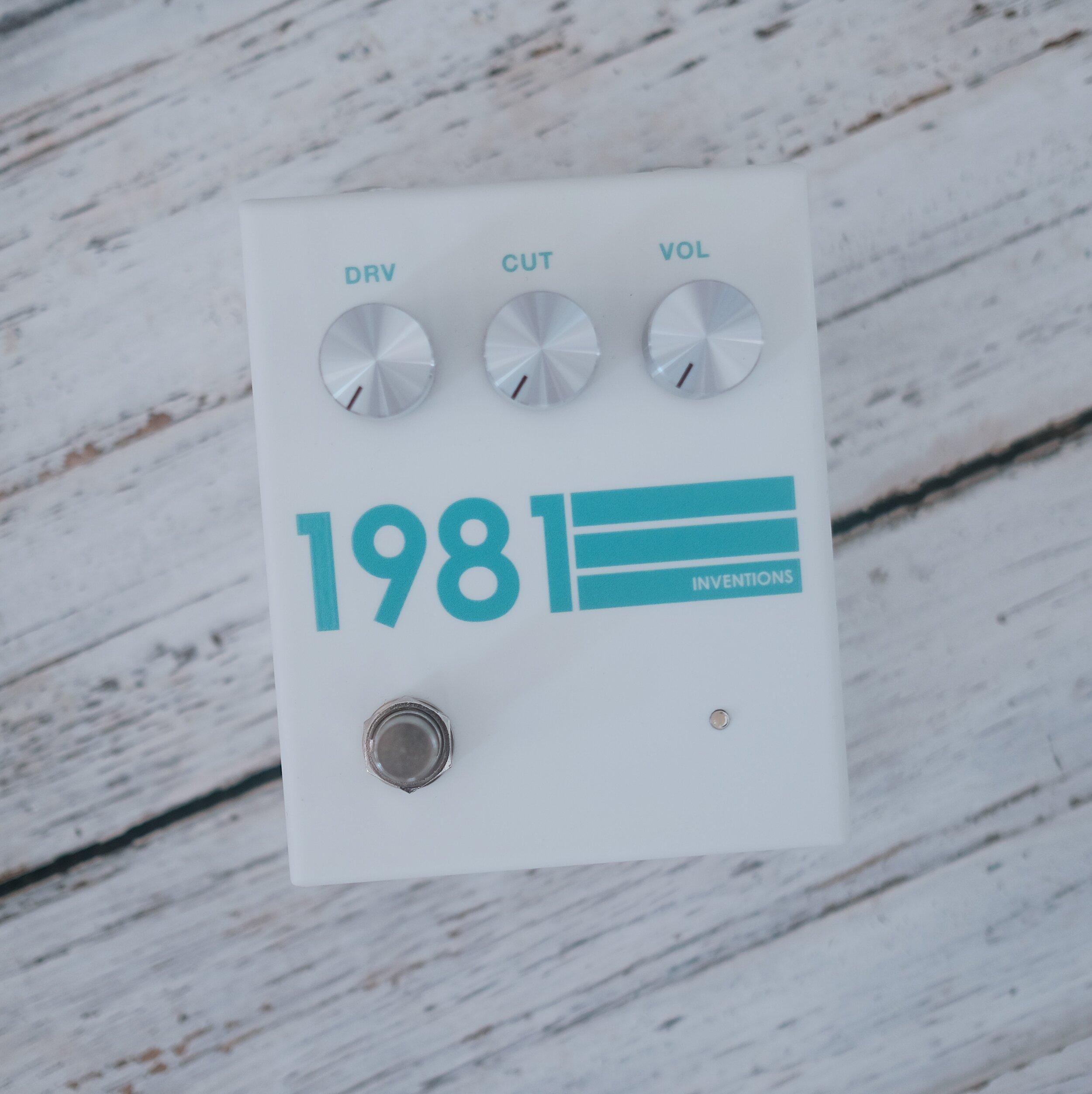 ギター drv 1981 Inventions 1981 Inventions DRV Drive Pedal | Cool Guitar Shop