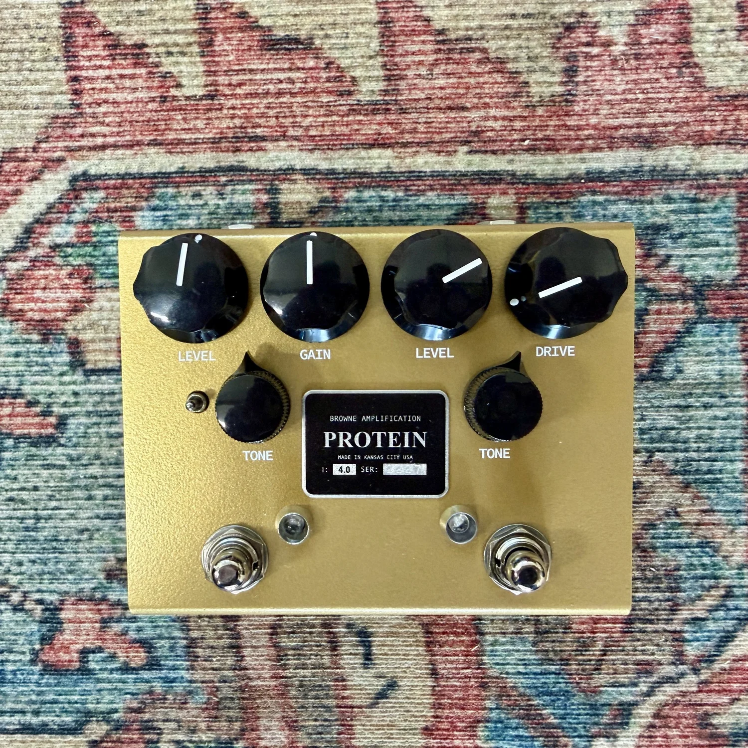 Browne Amplification Protein Dual Overdrive V4