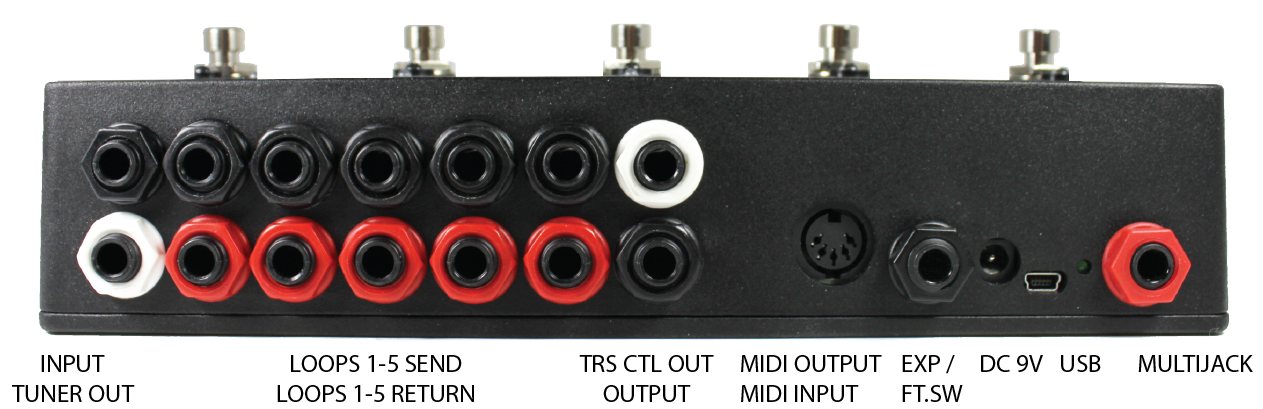 Disaster Area DPC-5 Gen3 MIDI Pedalboard Controller & Loop Switcher
