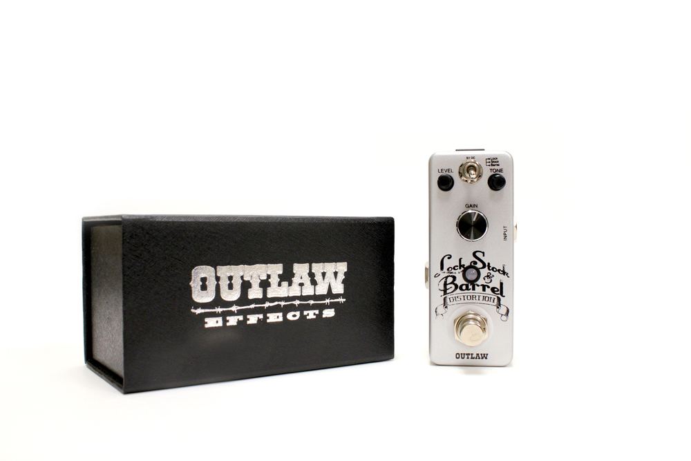 Outlaw Effects Lock Stock & Barrel 3-Mode Distortion