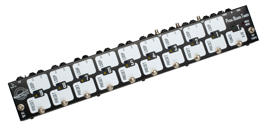 Cusack Pedal Board Tamer w/ Pop Stop (9 Loop Programmable Pedal Looper)
