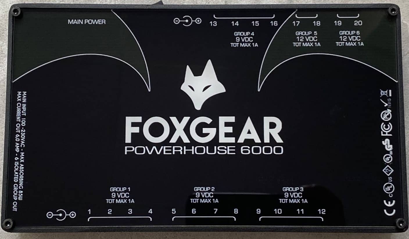 FoxGear POWERHOUSE 6000 power supply