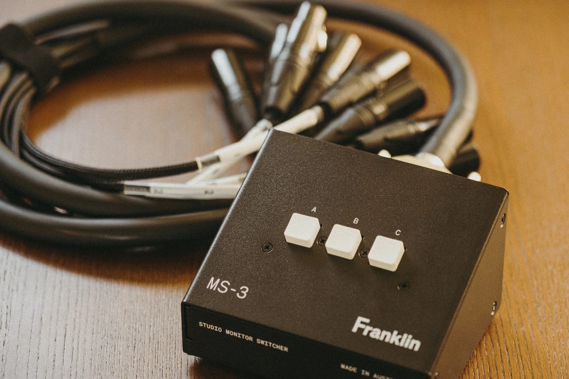 Franklin Audio MS-3 Studio Monitor Switcher