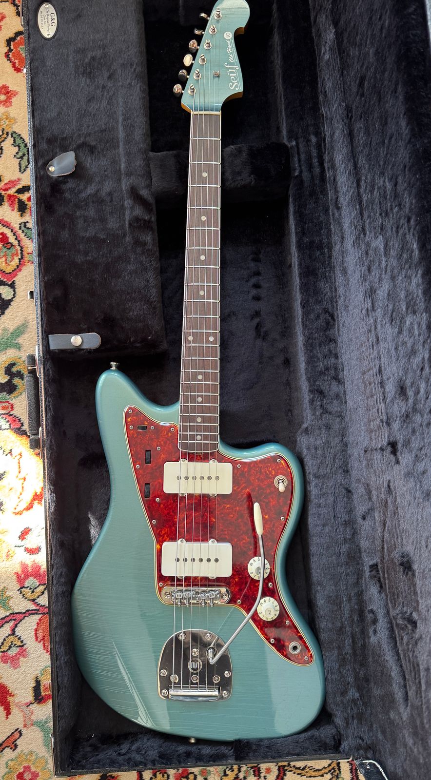 Seüf Guitars Old Hand 10 (OH-10) Offset Style - Aged Pelham Blue
