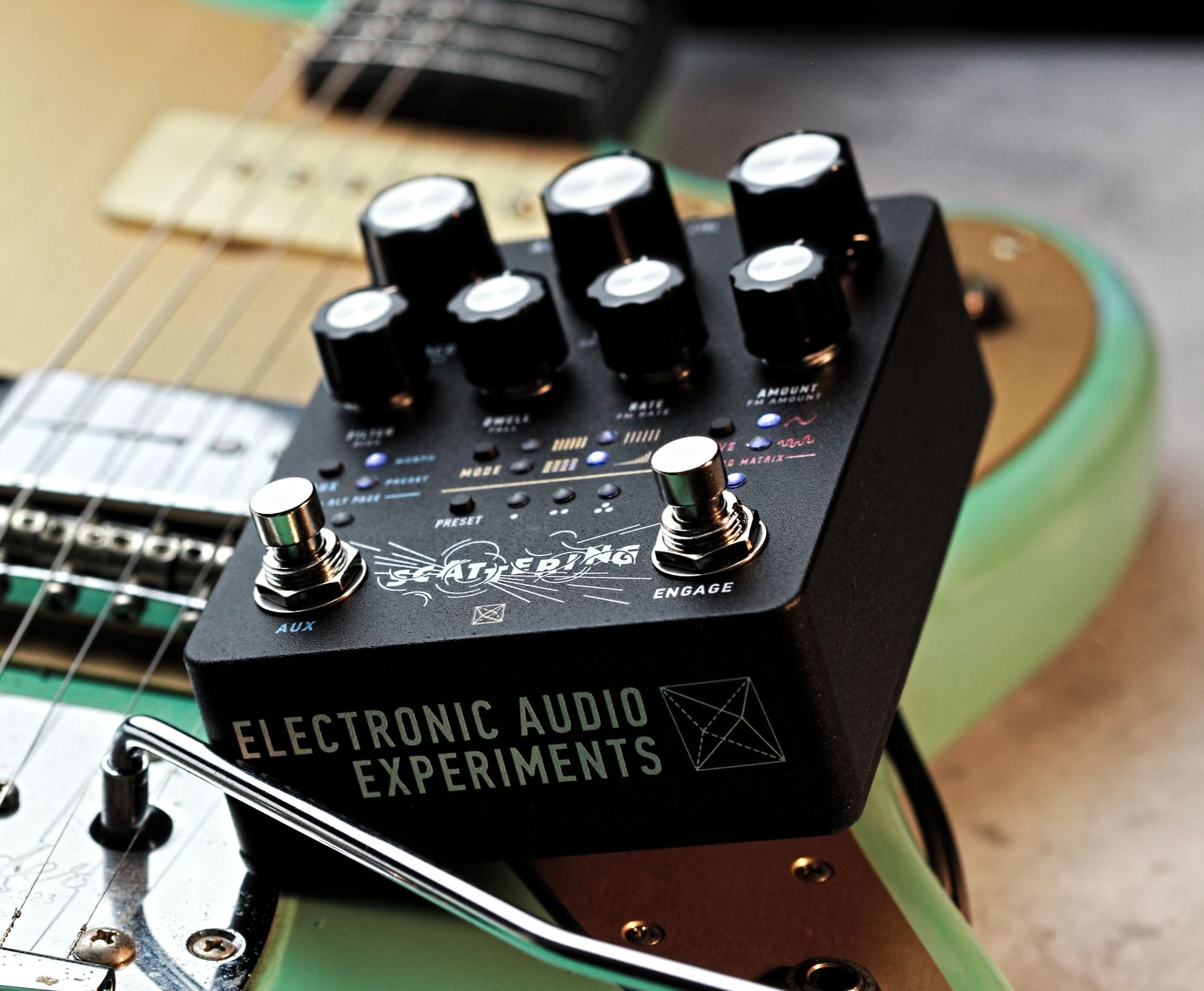 Electronic Audio Experiments Scattering Stereo Reverb | Axe And
