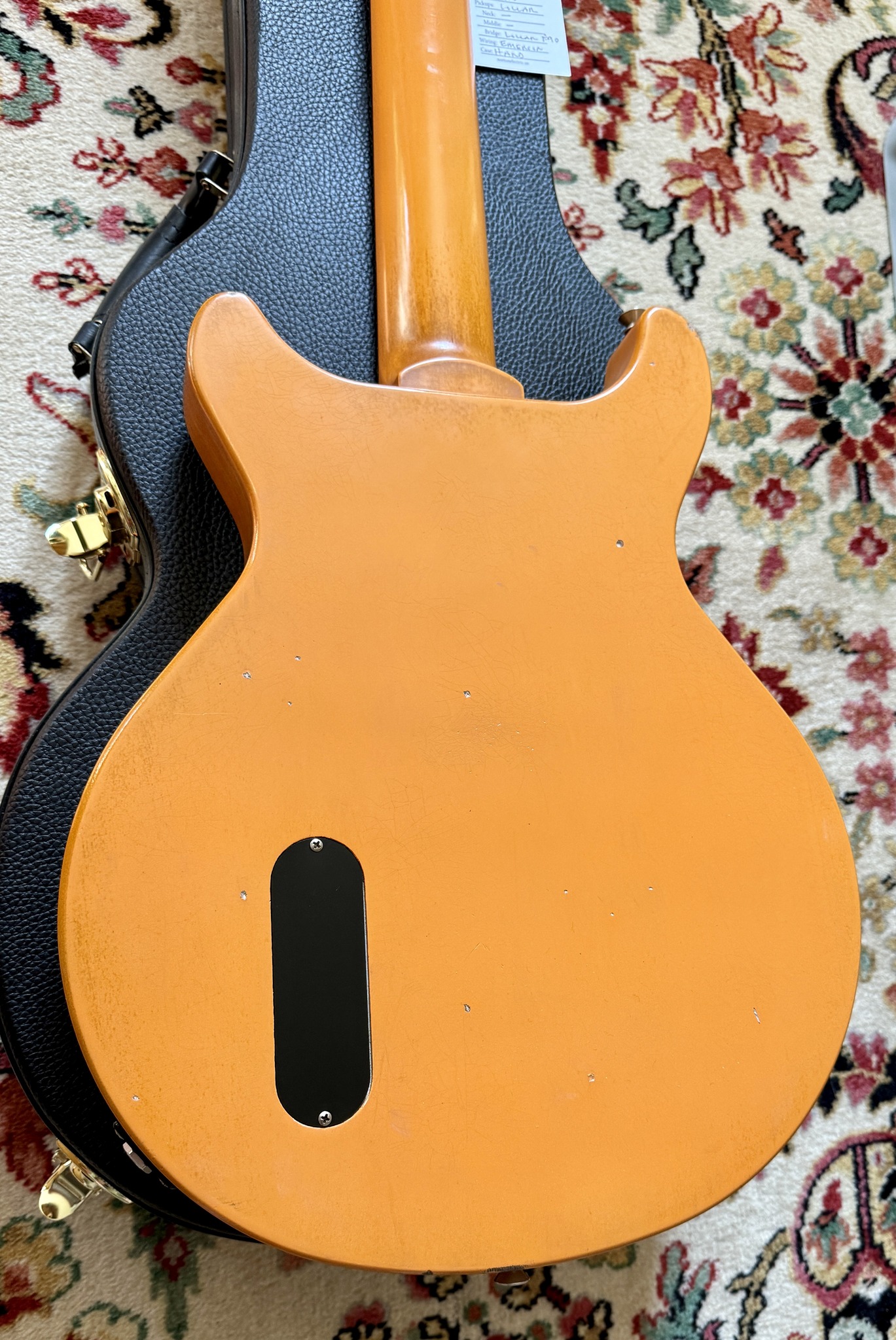 Norton Electric DC9 Les Paul Jr. - Capri Orange