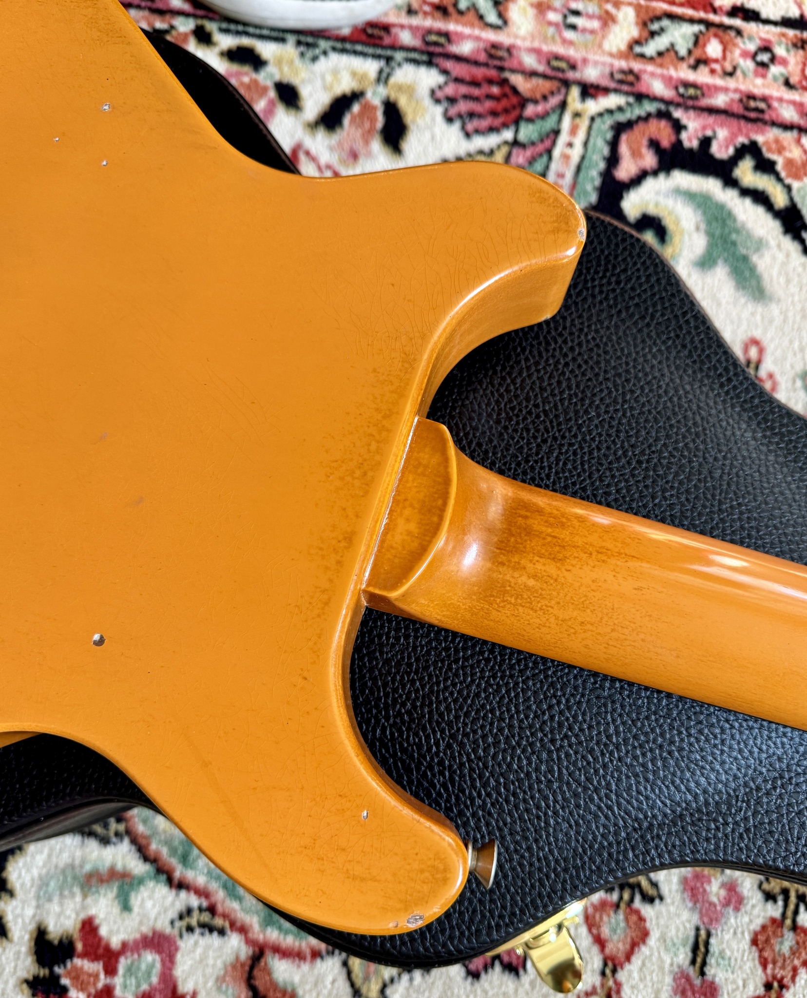 Norton Electric DC9 Les Paul Jr. - Capri Orange