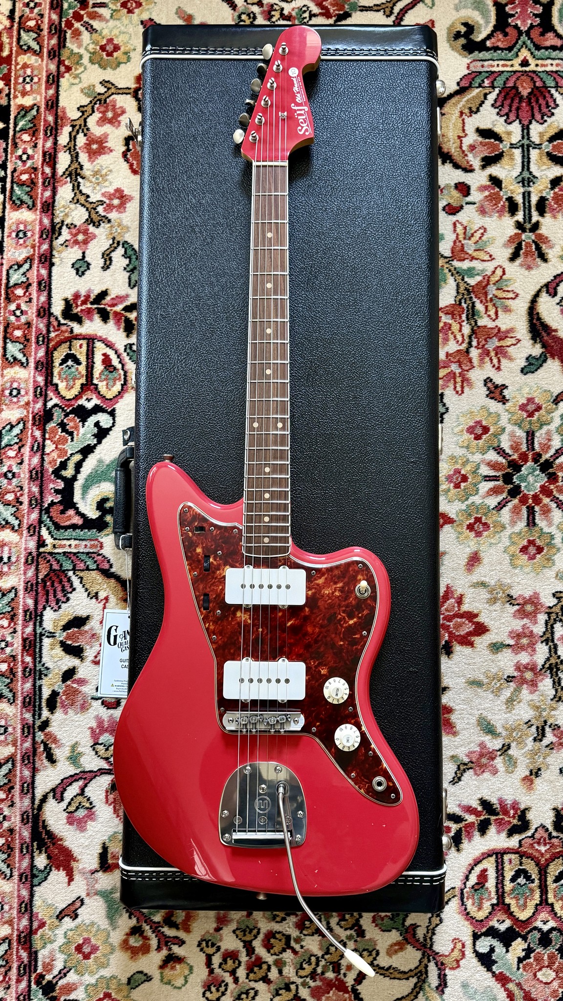 Seüf Guitars Old Hand 10 (OH-10) Offset Style - Fiesta Red