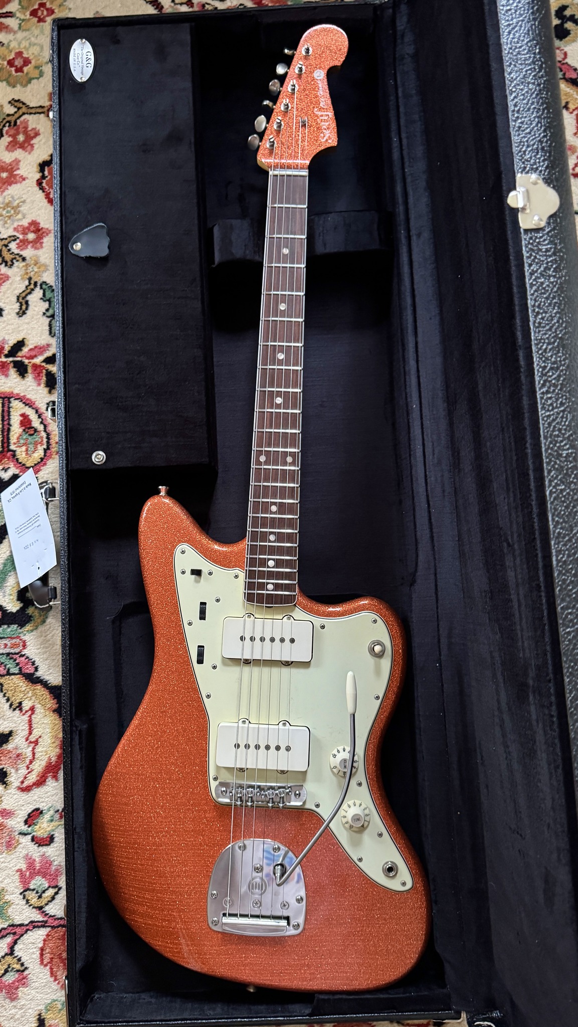 Seüf Guitars Old Hand 10 (OH-10) Offset Style - T'Angelo Sparkle