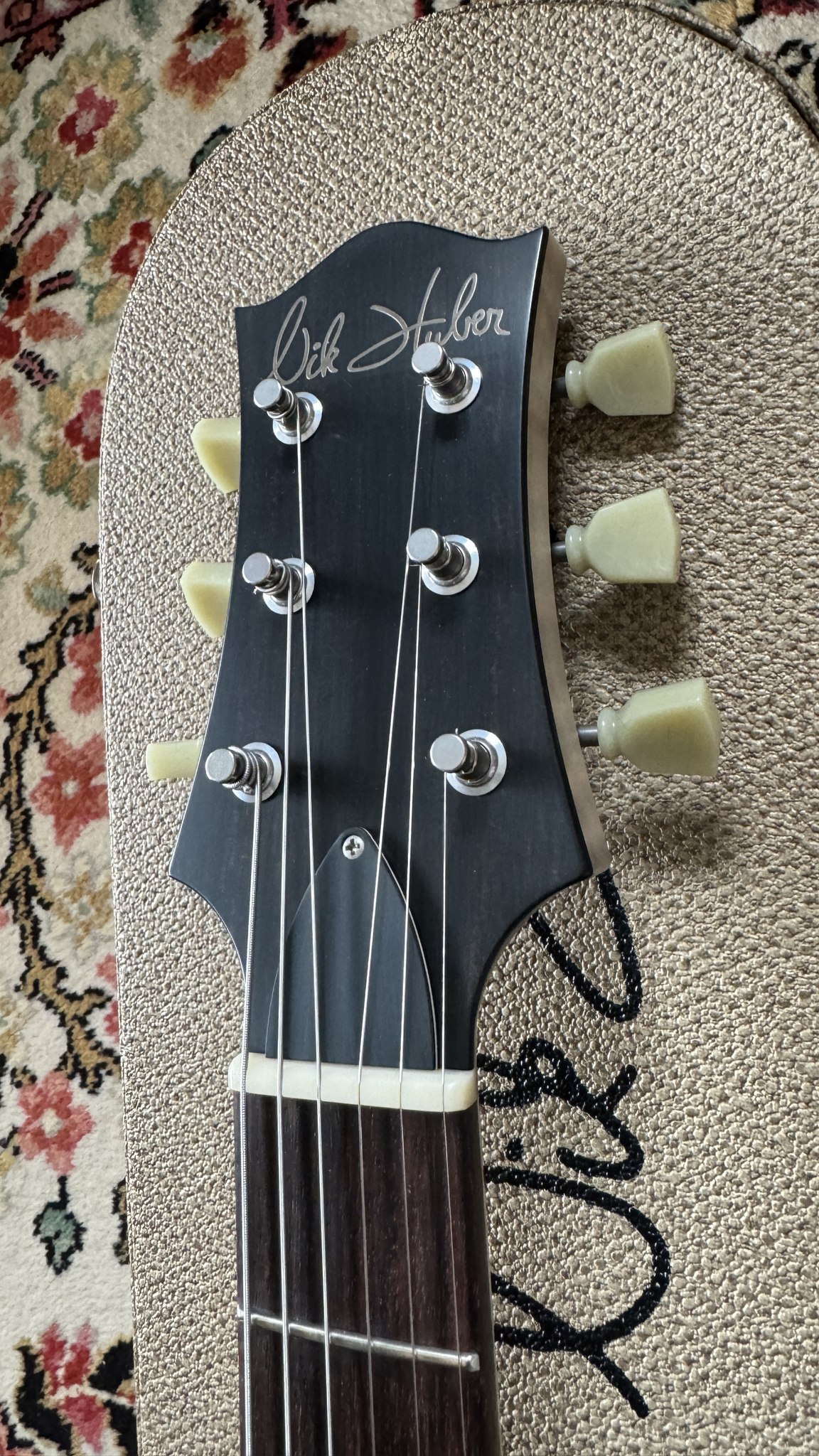 Nik Huber Krautster II (Ice Blue w/ Bigsby tremolo)