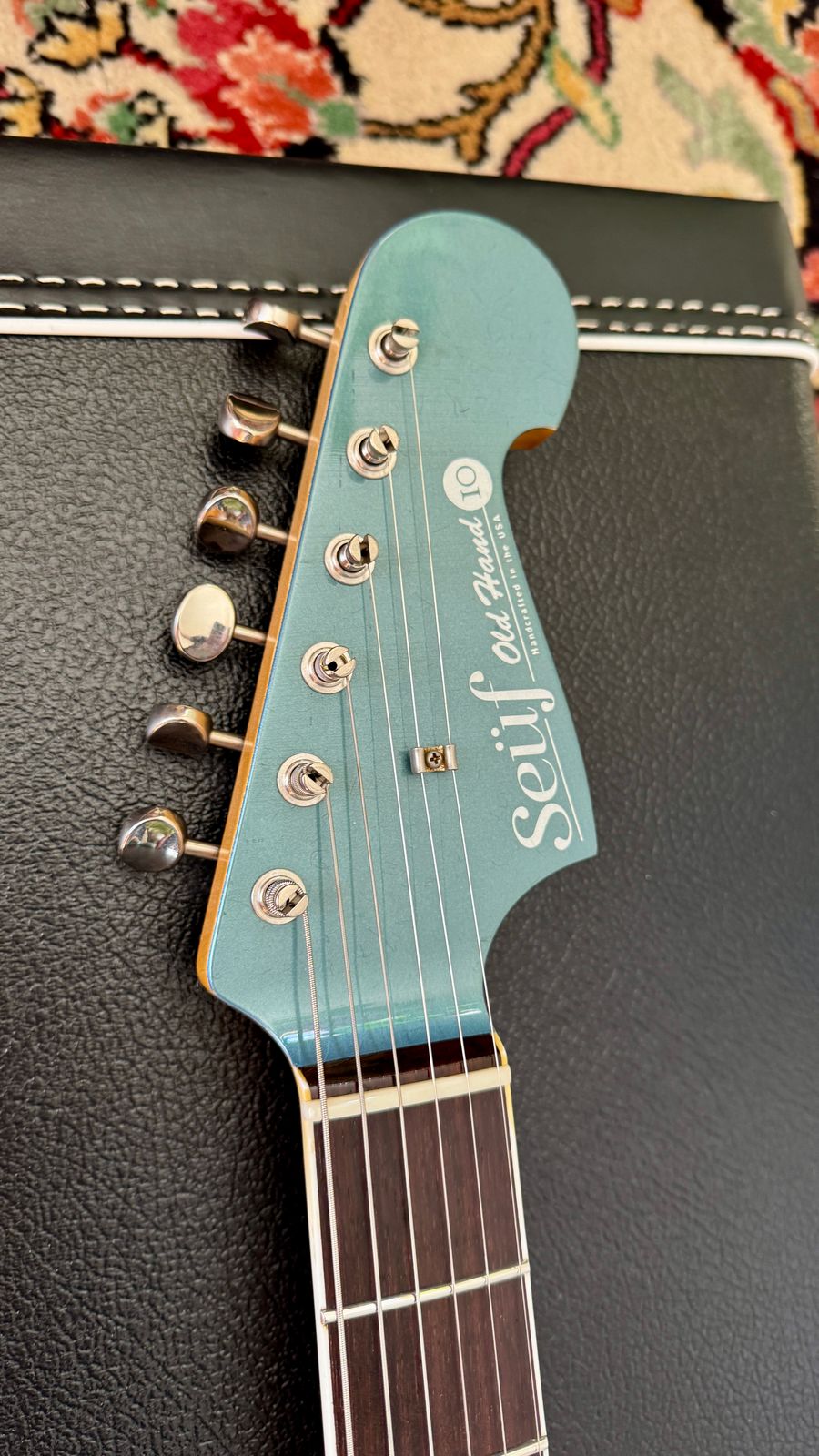 Seüf Guitars Old Hand 10 (OH-10) Offset Style - Aged Pelham Blue