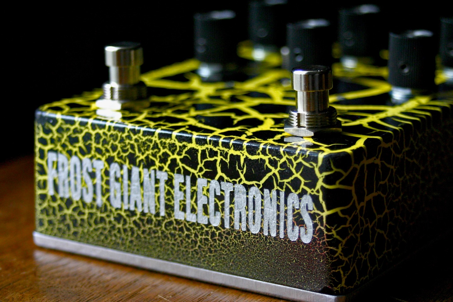 Frost Giant Electronics Eidolon (Yellow/Black Crackle)