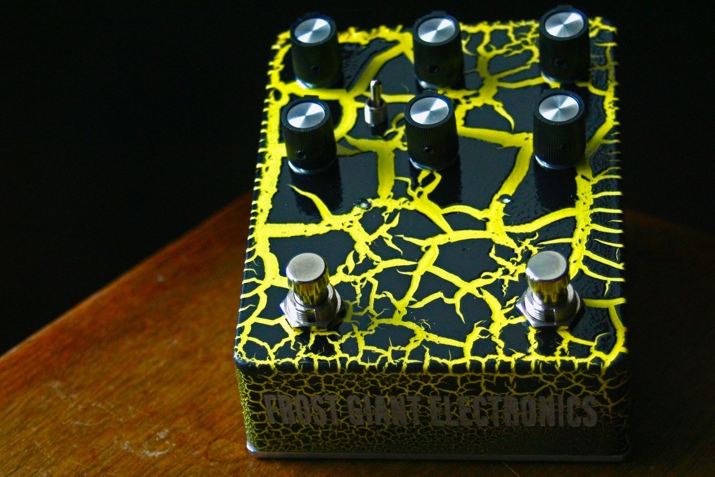 Frost Giant Electronics Eidolon (Yellow/Black Crackle)