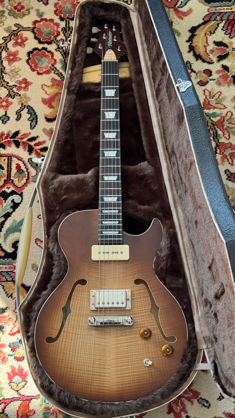 Fibenare Single-Cut Montreux Semi-Hollowbody Rahan