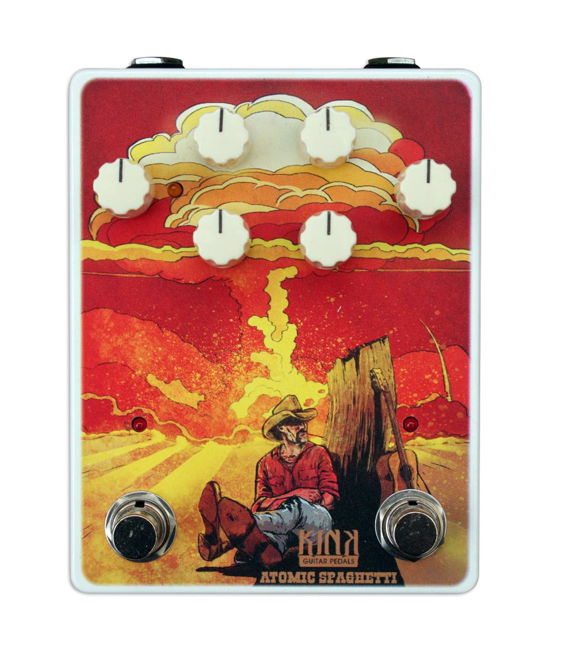Kink Guitar Pedals Atomic Spaghetti Overdrive /Tremolo