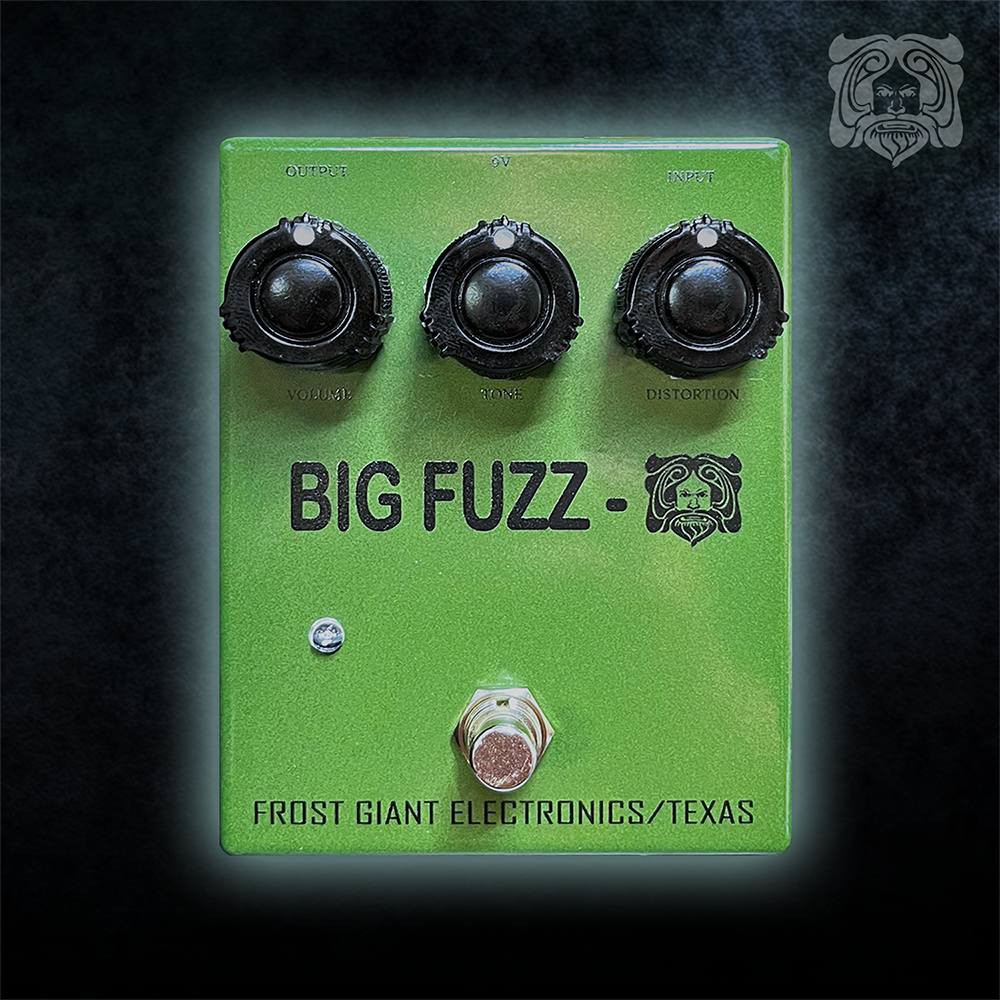 Frost Giant Electronics Green Bubble Big Fuzz