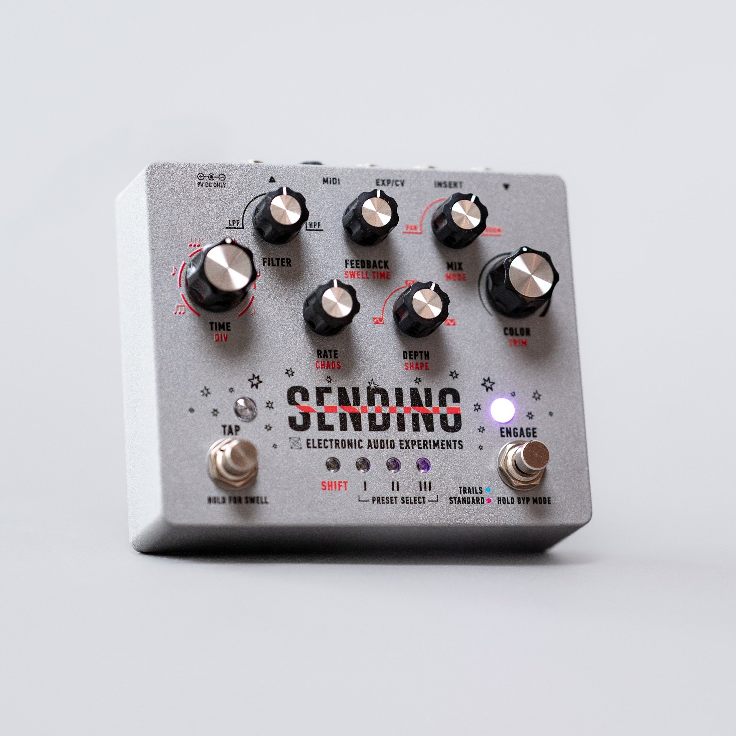 Electronic Audio Experiments Sending Delay V2