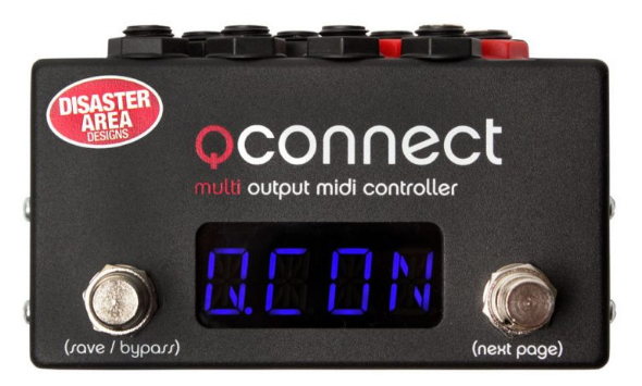 Disaster Area Designs qCONNECT Quarter-Inch MIDI Interface and Controller
