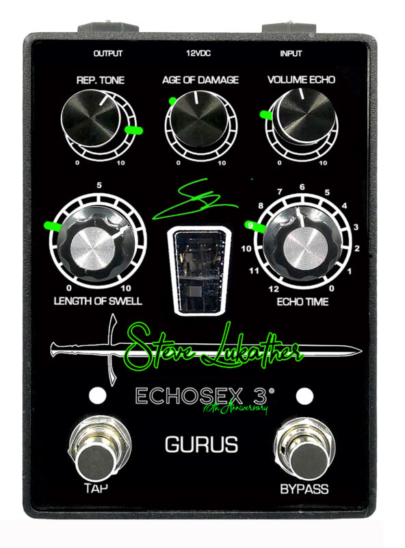 Gurus Pedals Steve Lukather Signature Echosex 3°