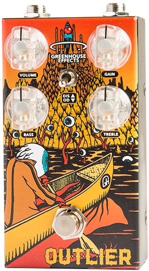Greenhouse Outlier Distortion Pedal 