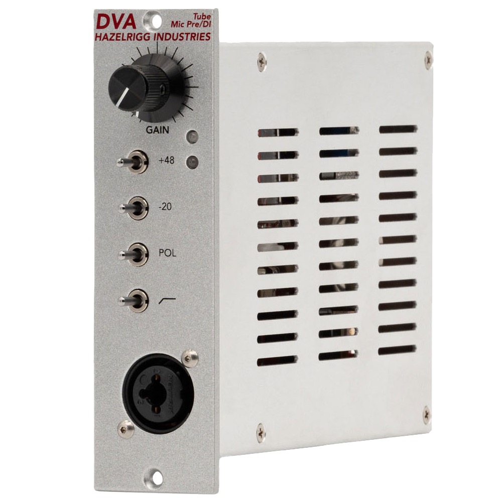 Hazelrigg Industries DVA 500 Series Vacuum Tube Microphone Preamplifier/DI