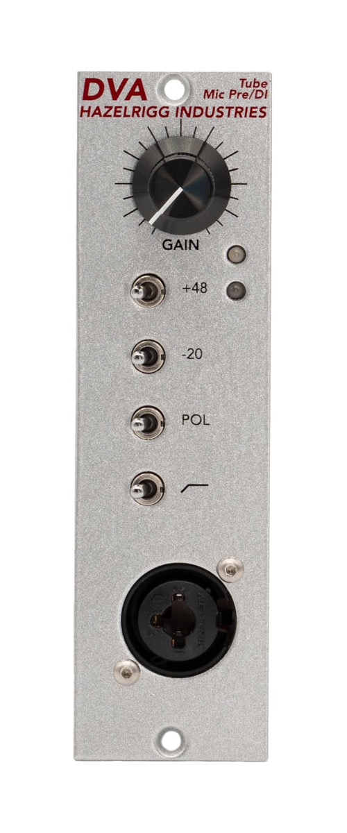 Hazelrigg Industries DVA 500 Series Vacuum Tube Microphone Preamplifier/DI