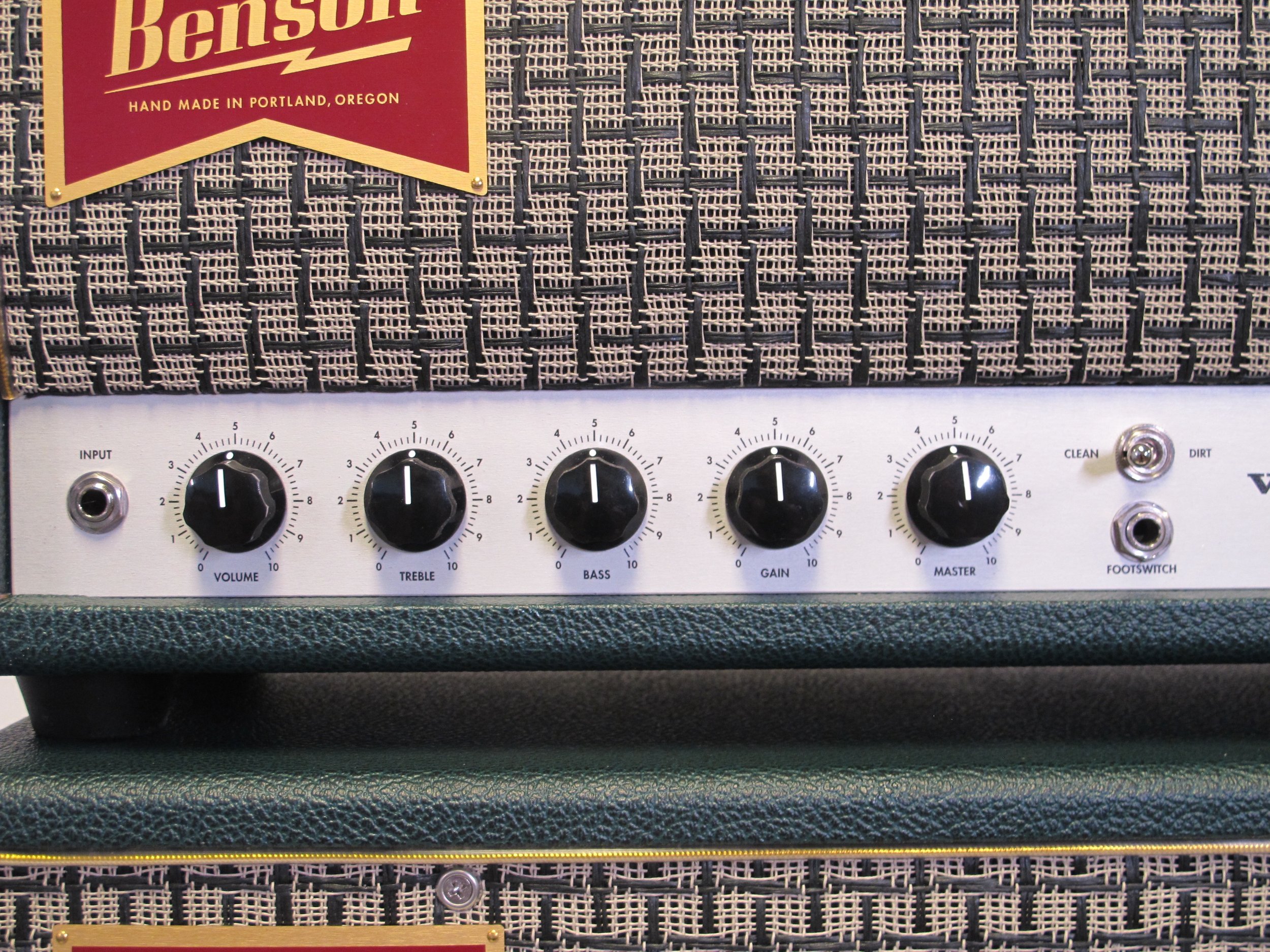 Benson Amps Vincent 30 watt Guitar Amplifier Head