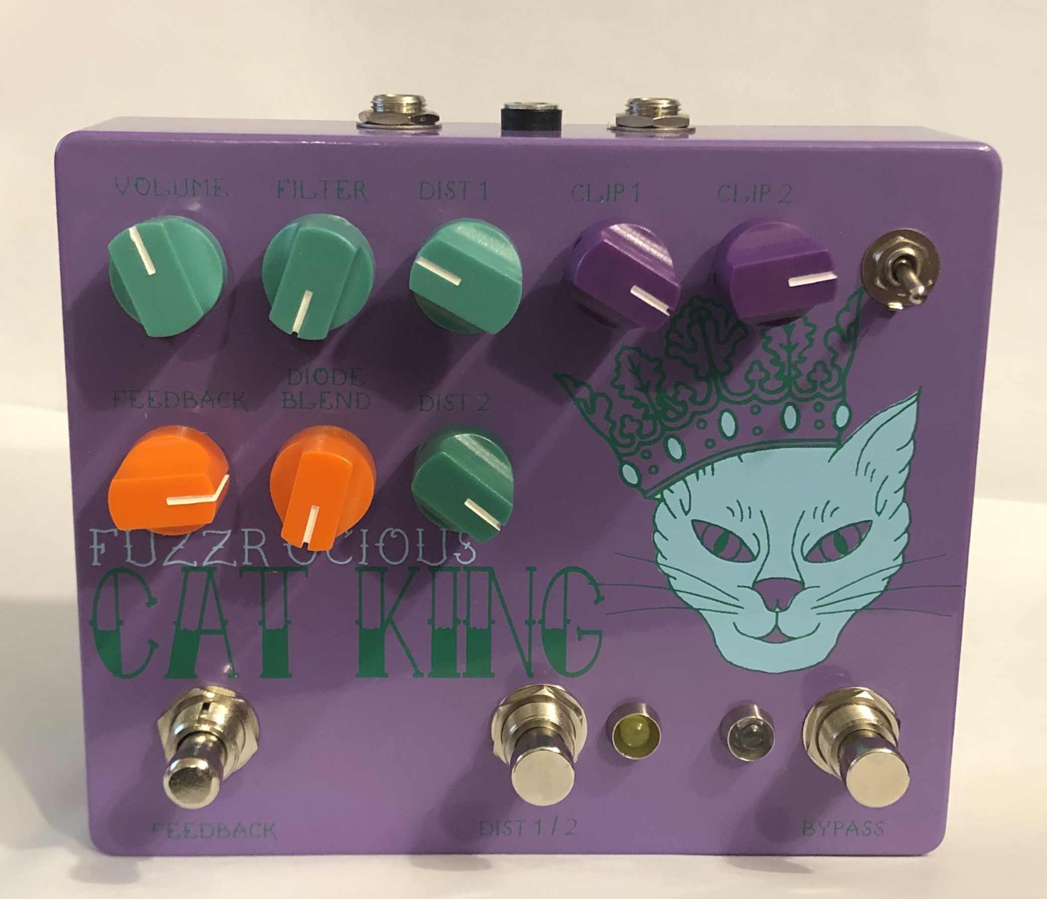 Fuzzrocious Pedals Cat King