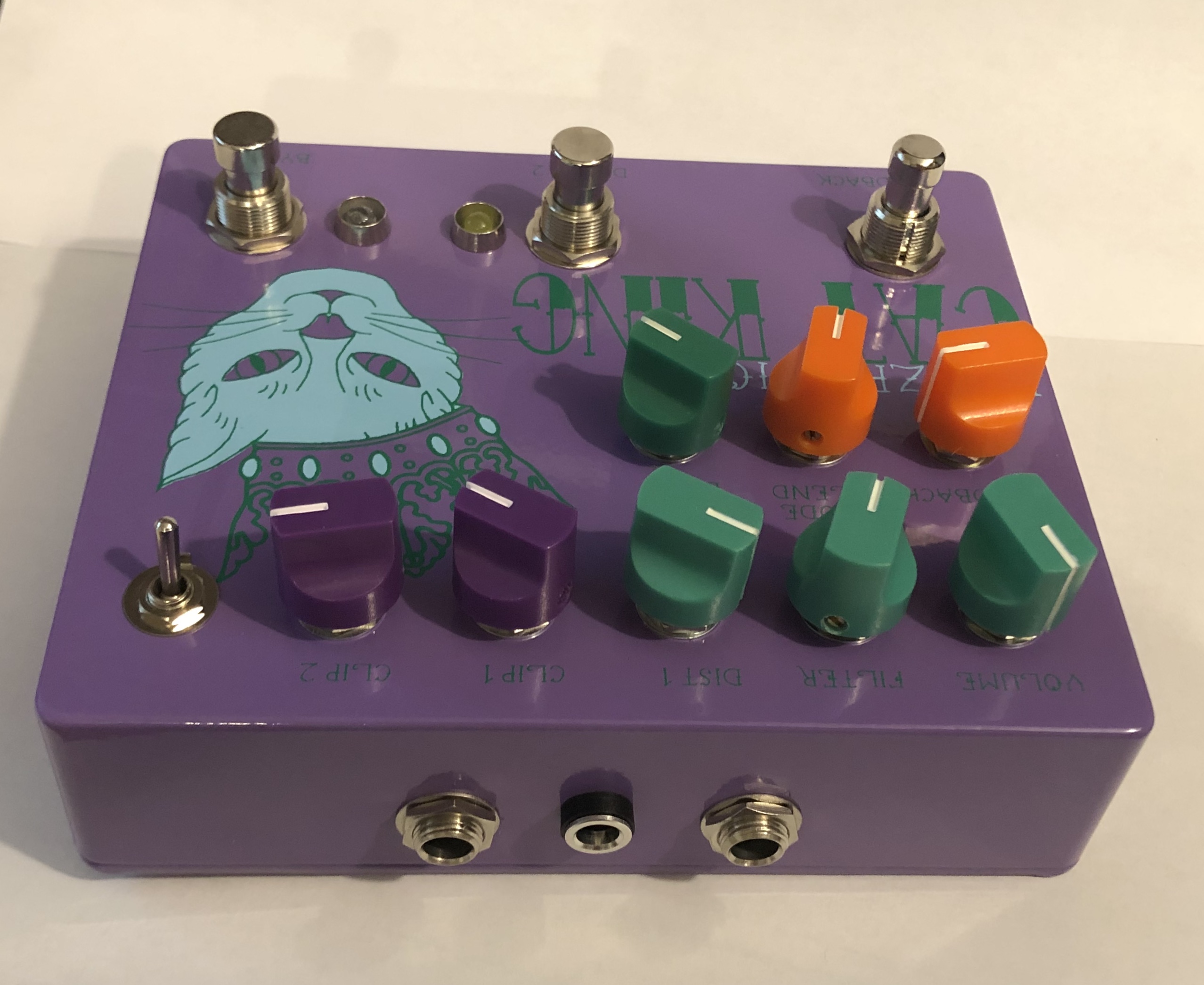 Fuzzrocious Pedals Cat King