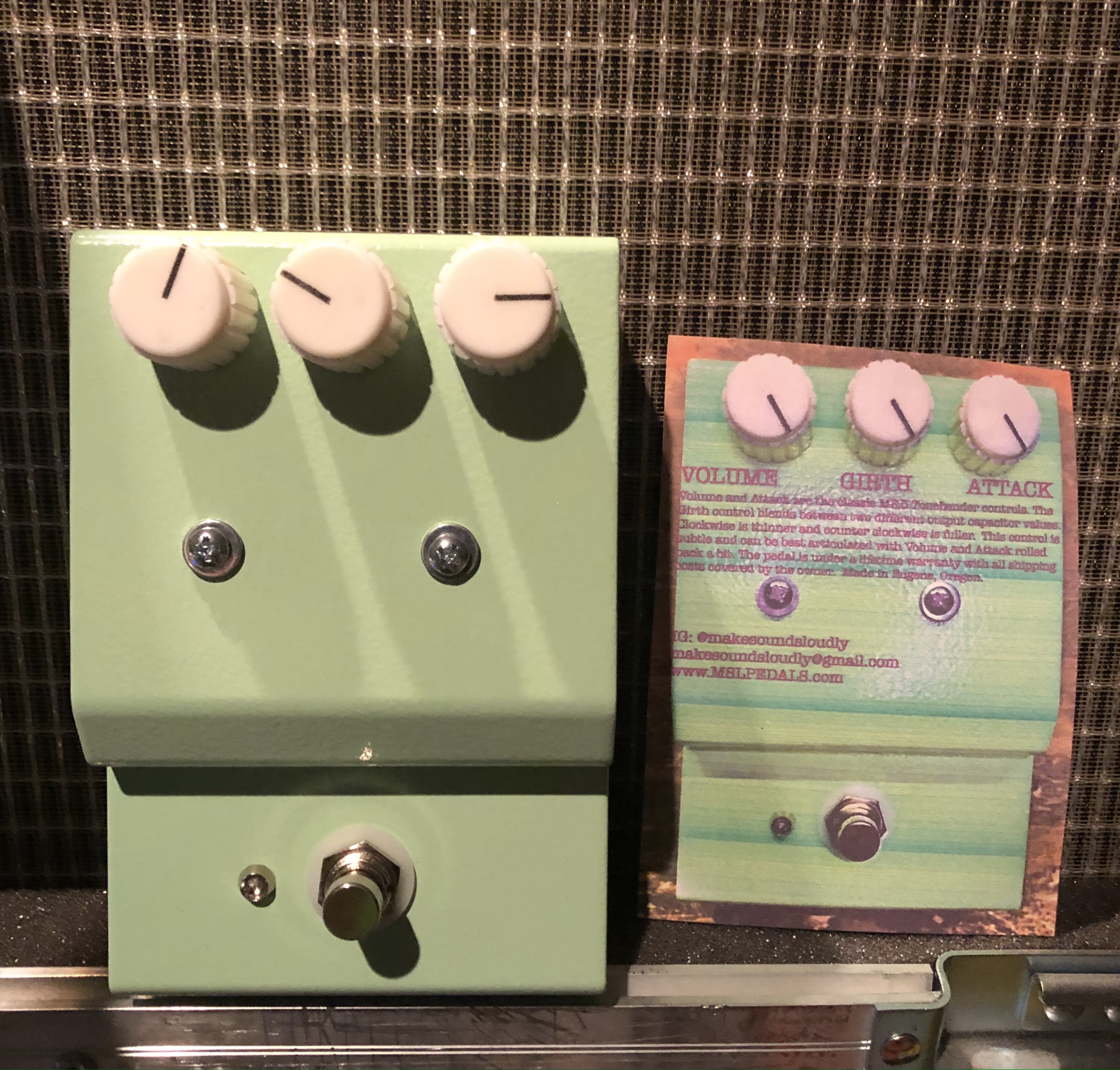 Makes Sounds Loudly Custom MKII Tonebender