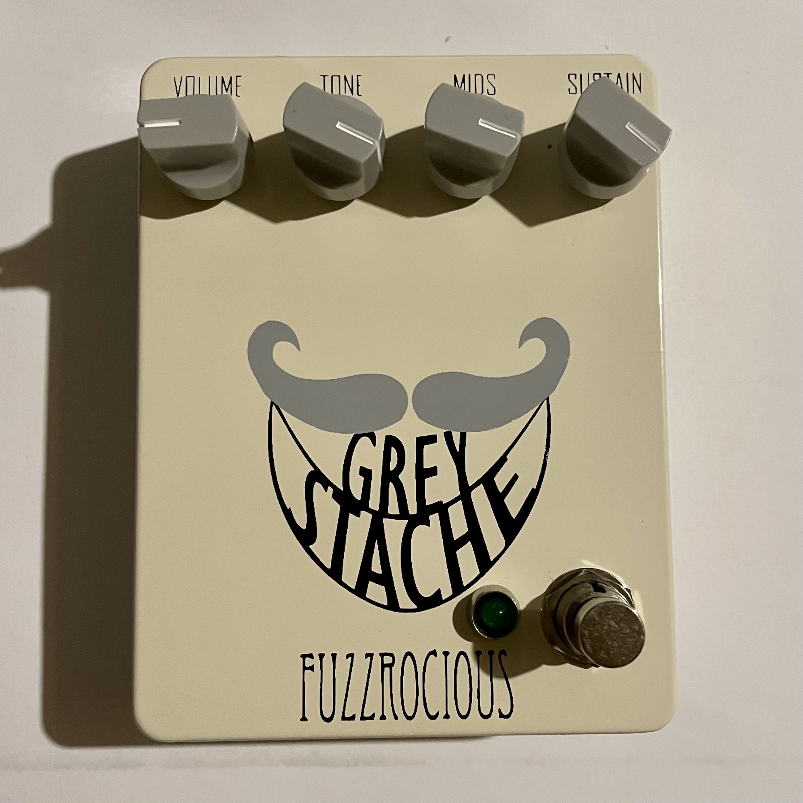 Fuzzrocious Pedals GREY STACHE