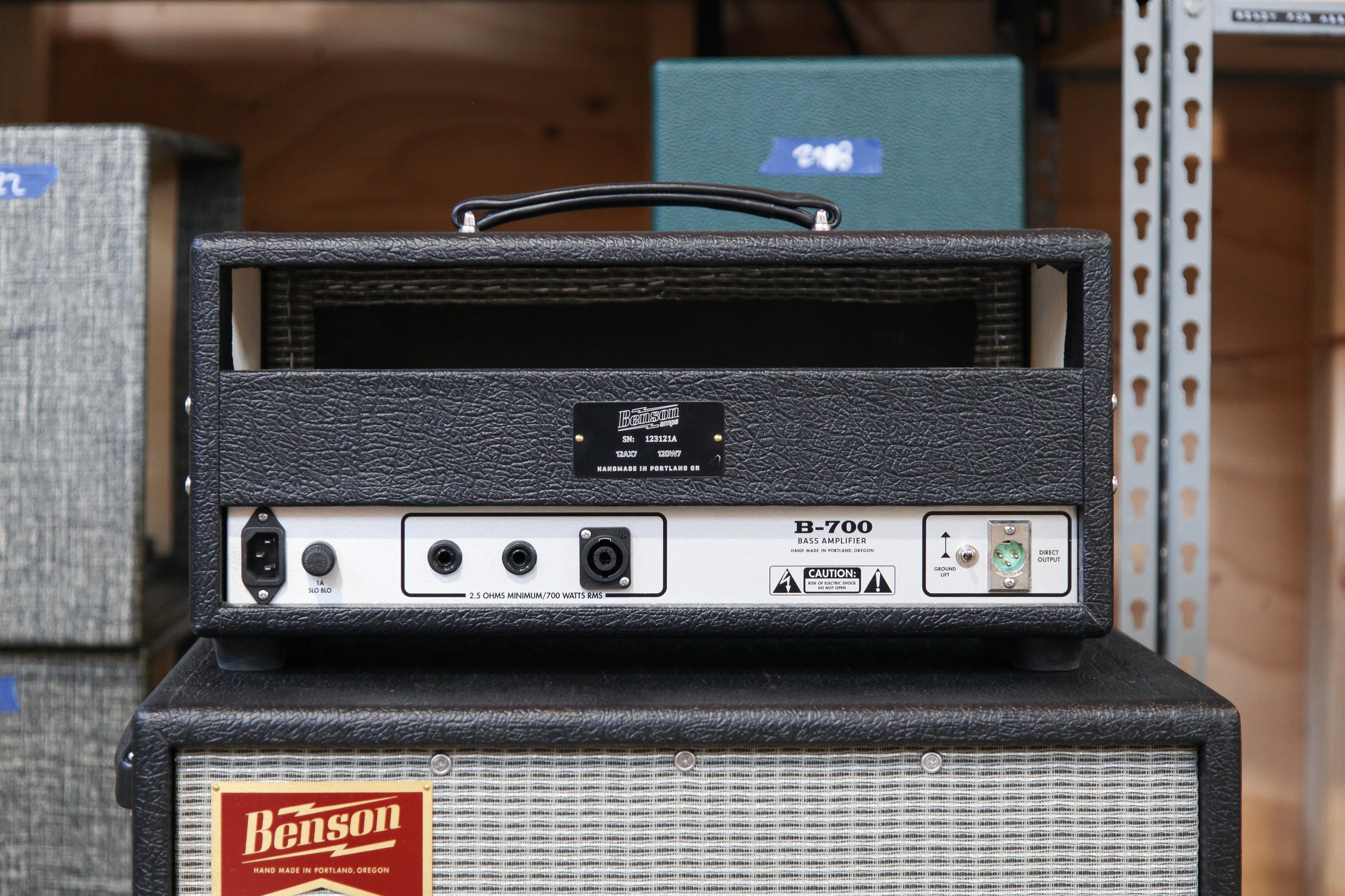 Benson Amps B700 Bass Head & 15N Bass Cabinet