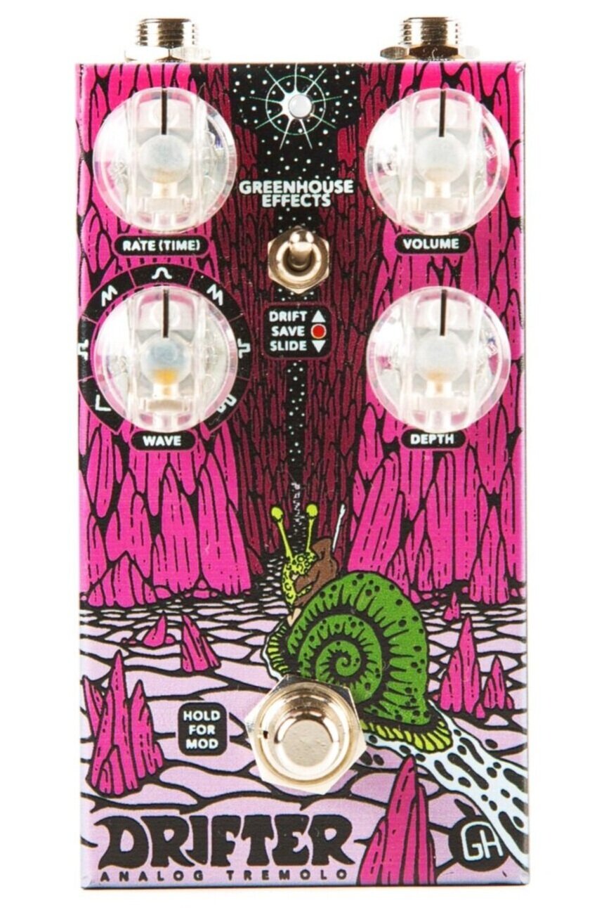 Greenhouse Effects Drifter Analog Tremolo (Limited Edition Pink)